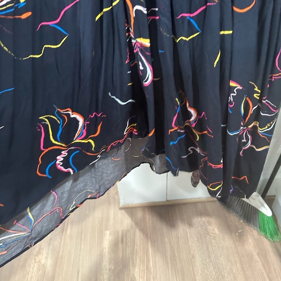 Loralette brand flowy flowered dress Sz 22/24 NWT - Picture 4 of 5